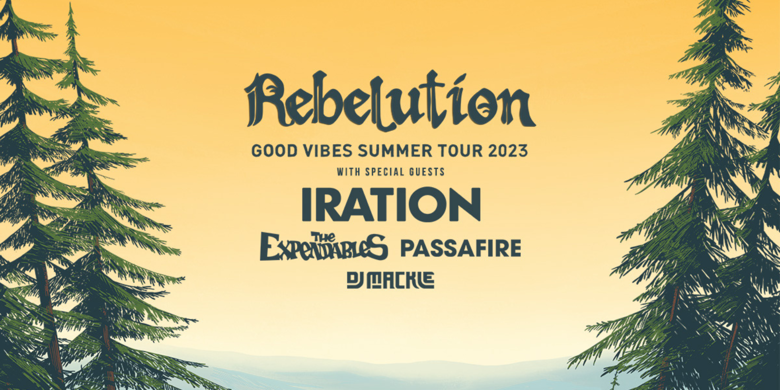 rebelution good vibes summer tour 2023 line up